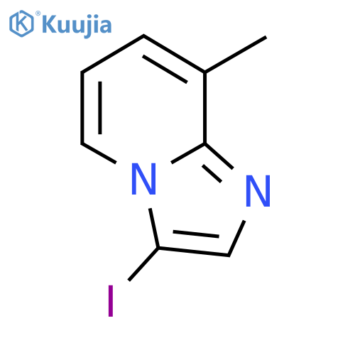 3-Iodo-8-methyl-imidazo1,2-apyridine structure