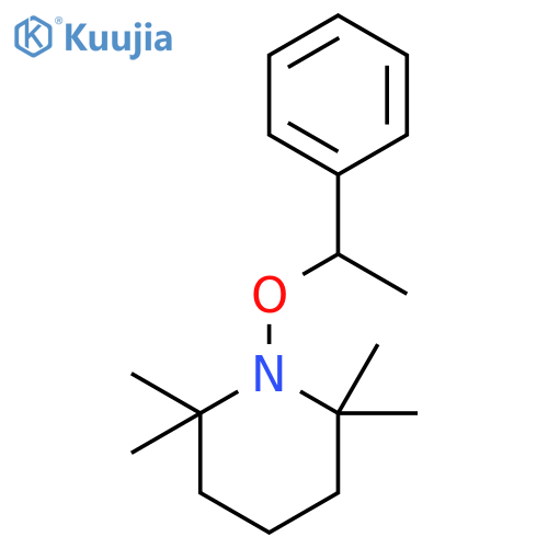 2,2,6,6-Tetramethyl-1-(1-phenylethoxy)piperidine structure