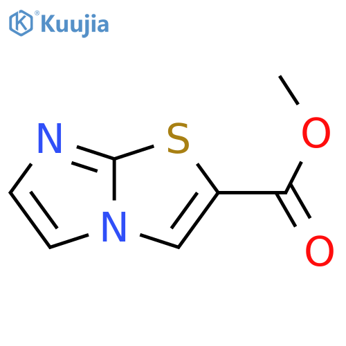 methyl imidazo2,1-b1,3thiazole-2-carboxylate structure