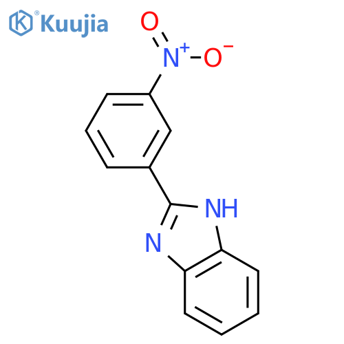 2-(3-Nitrophenyl)-1H-benzimidazole structure