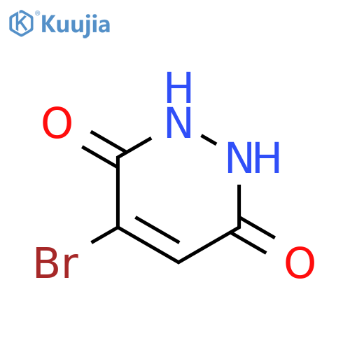 4-Bromo-1,2-dihydropyridazine-3,6-dione structure