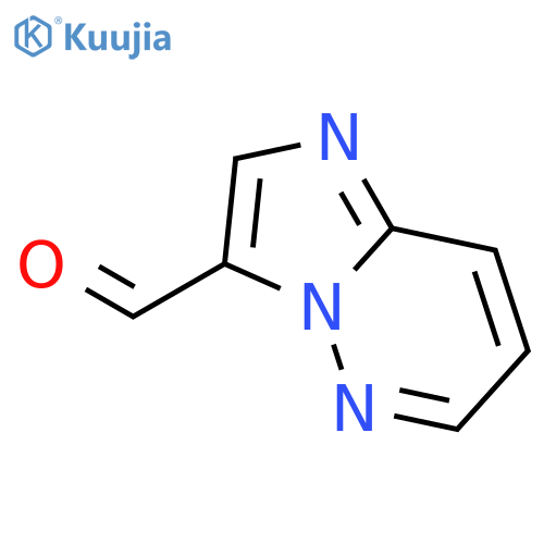 Imidazo[1,2-b]pyridazine-3-carboxaldehyde structure