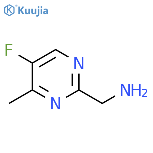 C-(5-Fluoro-4-methyl-pyrimidin-2-yl)-methylamine structure