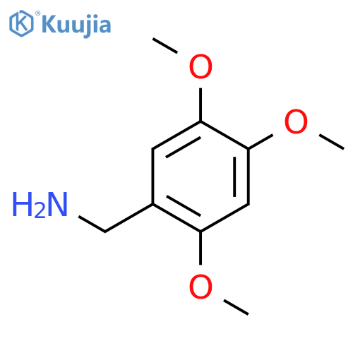 2,4,5-Trimethoxybenzylamine structure