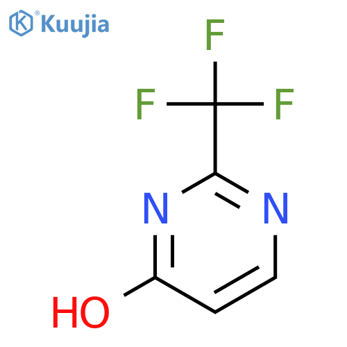 4-Hydroxy-2-(trifluoromethyl)pyrimidine structure