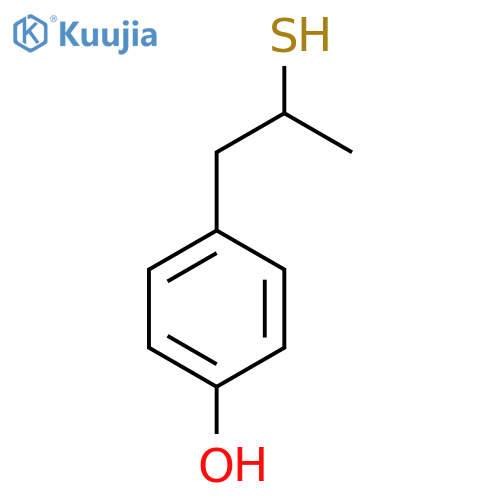 4-(2-Sulfanylpropyl)phenol structure