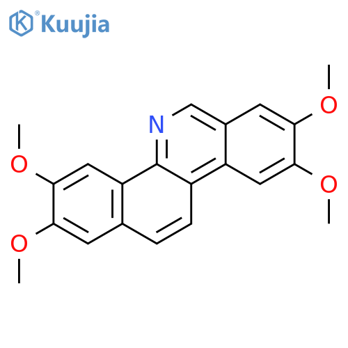 Benzo[c]phenanthridine,2,3,8,9-tetramethoxy- structure