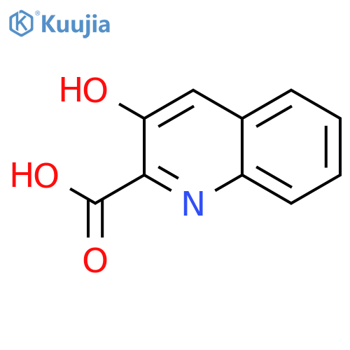 3-Hydroxyquinoline-2-carboxylic acid structure
