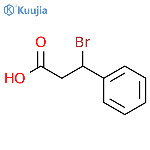 β-Bromohydrocinnamic Acid structure