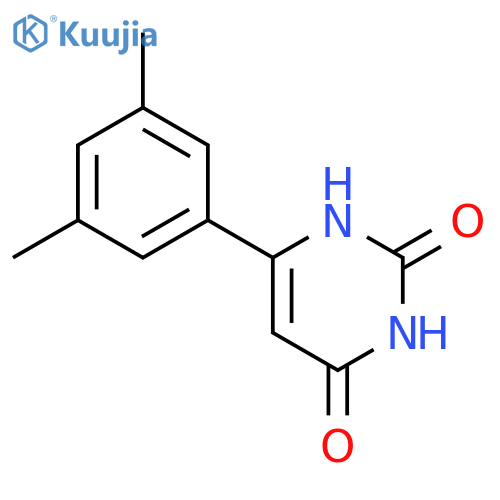 6-(3,5-dimethylphenyl)pyrimidine-2,4(1H,3H)-dione structure