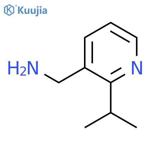 (2-Isopropylpyridin-3-yl)methanamine structure