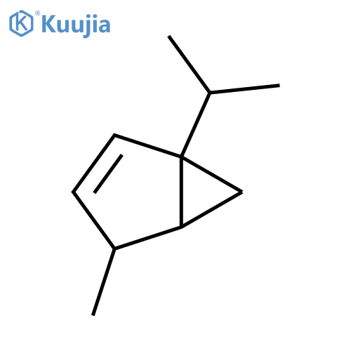 Bicyclo[3.1.0]hex-2-ene, 4-methyl-1-(1-methylethyl)-, (1R,4R,5R)-rel- structure