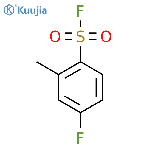 Benzenesulfonyl fluoride, 4-fluoro-2-methyl- structure