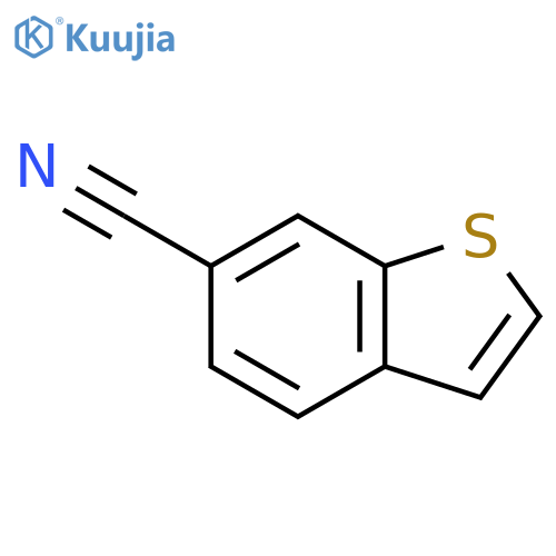 1-benzothiophene-6-carbonitrile structure