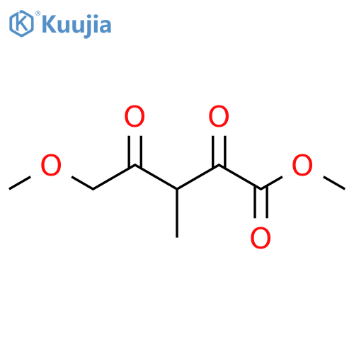 methyl 5-methoxy-3-methyl-2,4-dioxopentanoate structure