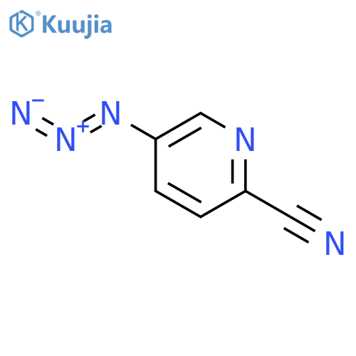 5-AZIDOPYRIDINE-2-CARBONITRILE structure