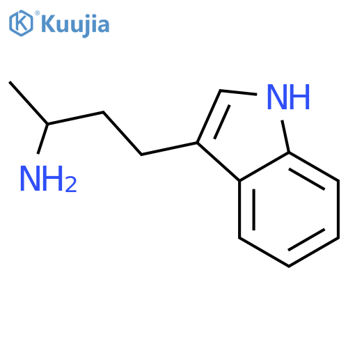 4-(1H-indol-3-yl)butan-2-amine structure