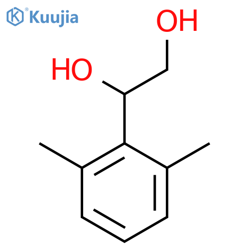 1-(2,6-Dimethylphenyl)ethane-1,2-diol structure