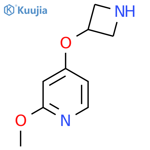 4-(Azetidin-3-yloxy)-2-methoxypyridine structure