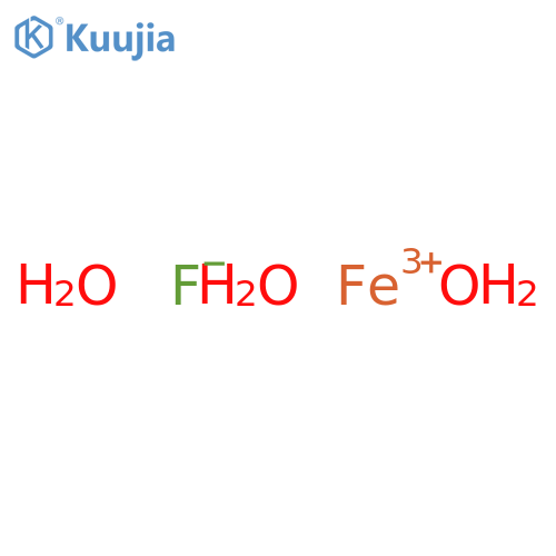 IRON(III) FLUORIDE TRIHYDRATE structure