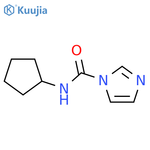 N-cyclopentyl-1H-imidazole-1-carboxamide structure