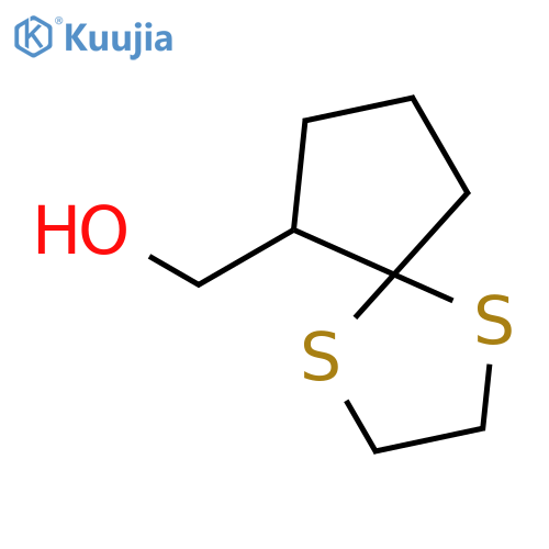 1,4-Dithiaspiro[4.4]nonane-6-methanol(9CI) structure