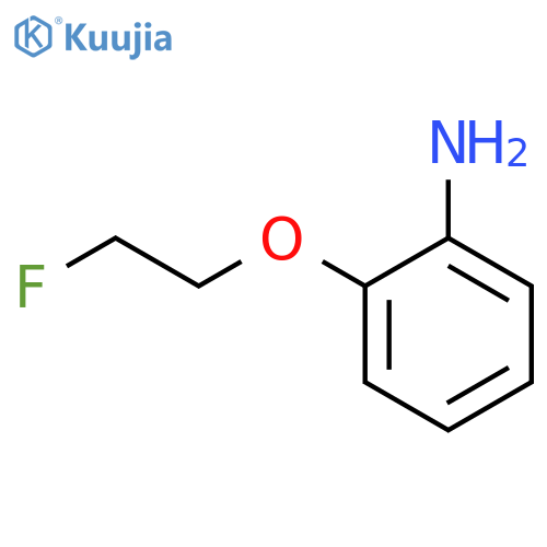 2-(2-fluoroethoxy)aniline structure