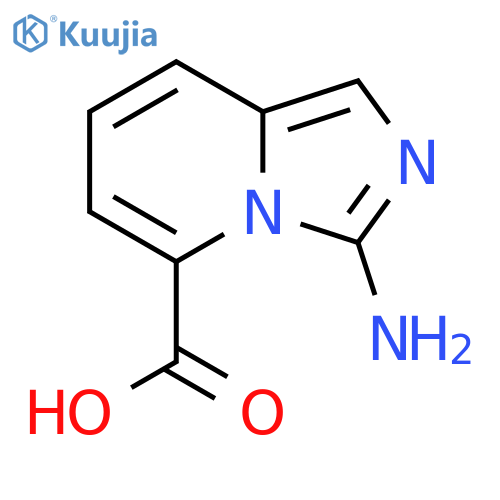 3-Amino-imidazo[1,5-a]pyridine-5-carboxylic acid structure