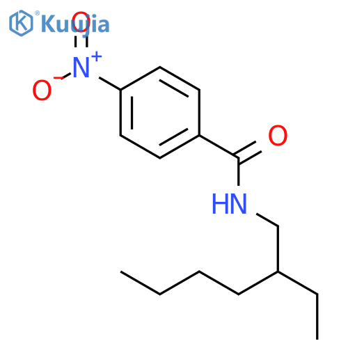 N-(2-ethylhexyl)-4-nitrobenzamide structure