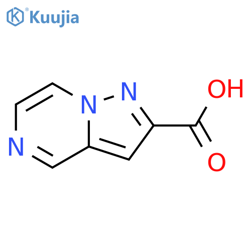 pyrazolo1,5-apyrazine-2-carboxylic acid structure