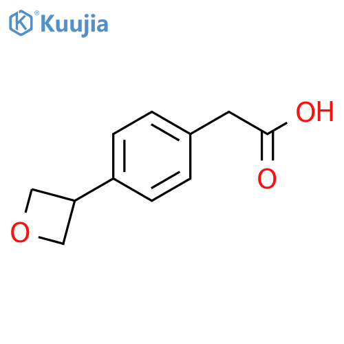 2-(4-(oxetan-3-yl)phenyl)acetic acid(WXC08659) structure