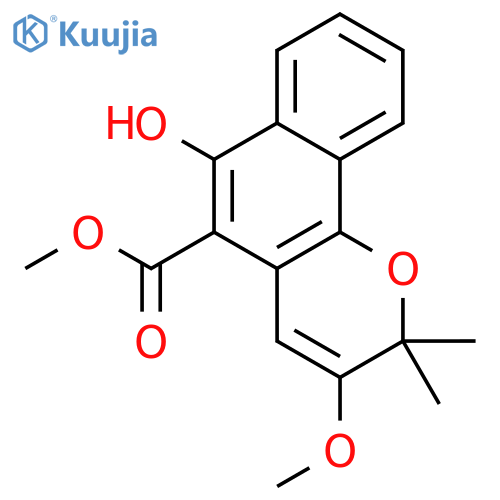 3-Methoxymollugin structure