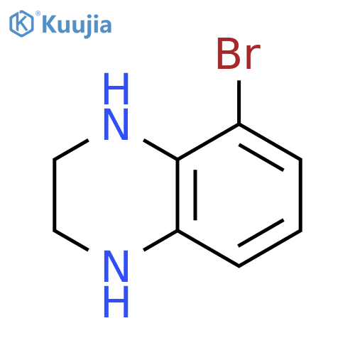 5-bromo-1,2,3,4-tetrahydroquinoxaline structure