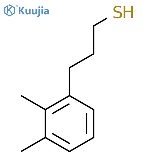 3-(2,3-dimethylphenyl)propane-1-thiol structure
