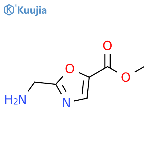 methyl 2-(aminomethyl)-1,3-oxazole-5-carboxylate structure