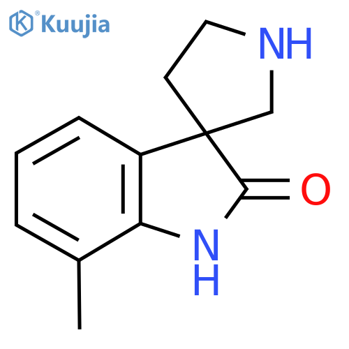 7-Methylspiro[indoline-3,3'-pyrrolidin]-2-one structure