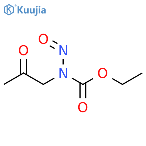 Carbamic acid,nitroso(2-oxopropyl)-, ethyl ester (9CI) structure
