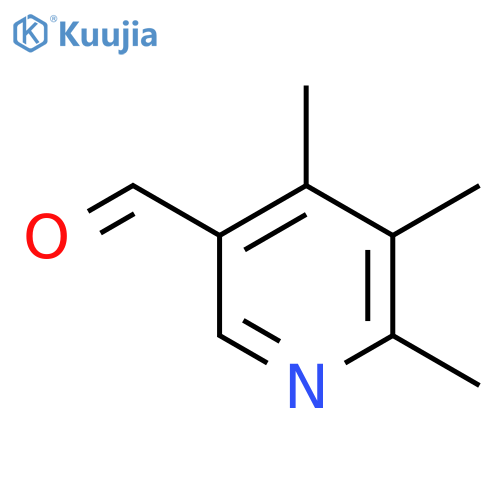 4,5,6-trimethylpyridine-3-carbaldehyde structure