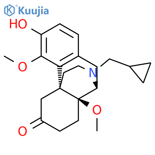 Morphinan-6-one,17-(cyclopropylmethyl)-3-hydroxy-4,14-dimethoxy- (9CI) structure