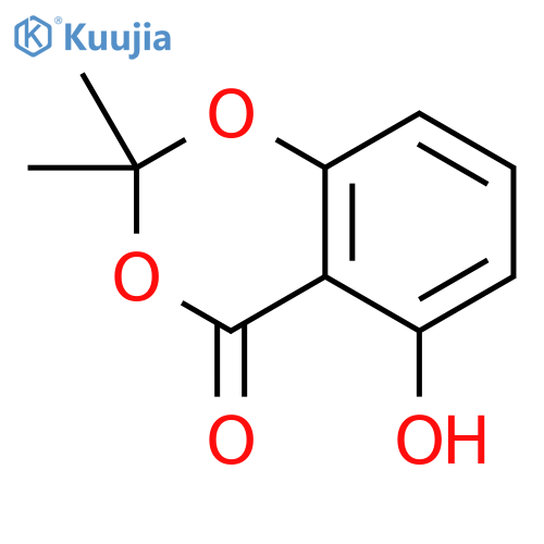 5-Hydroxy-2,2-dimethyl-4H-1,3-benzodioxin-4-one structure