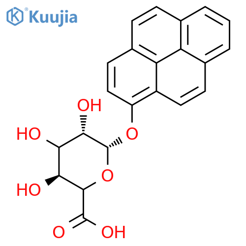 1-Hydroxypyrene b-D-Glucuronide structure