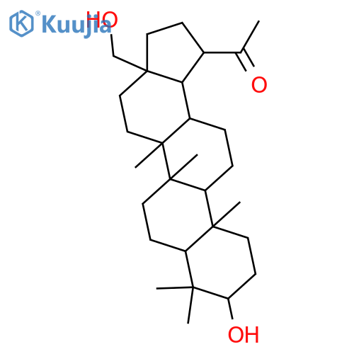 3,28-Dihydroxy-30-nor-20-lupanone; 3α-form structure