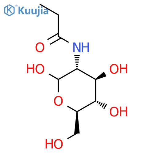 N-Propionyl-D-glucosamine structure
