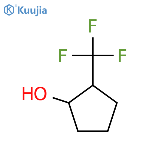 2-(Trifluoromethyl)cyclopentan-1-ol structure
