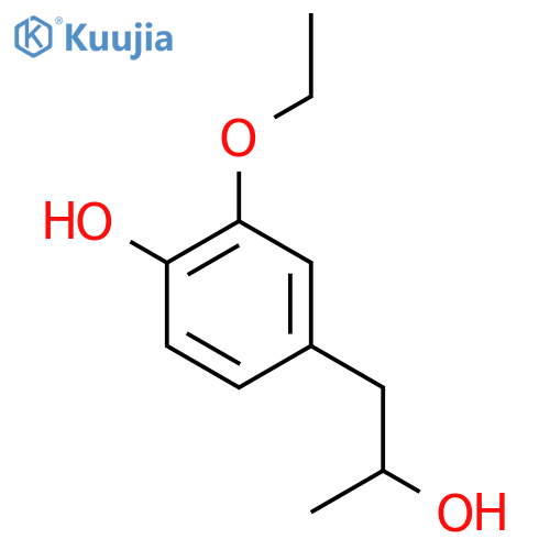 2-Ethoxy-4-(2-hydroxypropyl)phenol structure
