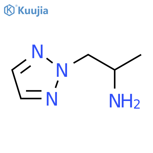 1-(2H-1,2,3-triazol-2-yl)propan-2-amine structure