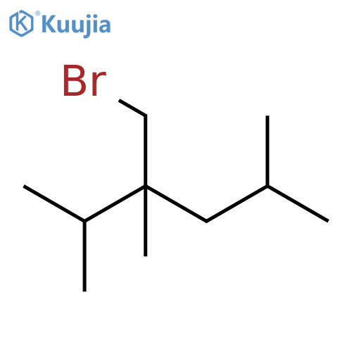 Hexane, 3-(bromomethyl)-2,3,5-trimethyl- structure