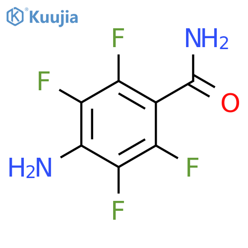 4-Amino-2,3,5,6-tetrafluorobenzamide structure