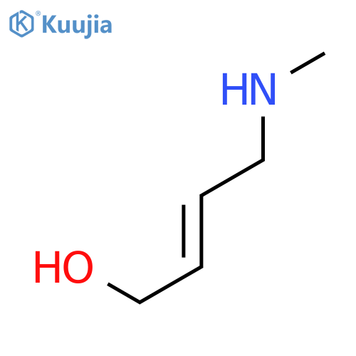 2-Buten-1-ol,4-(methylamino)- structure