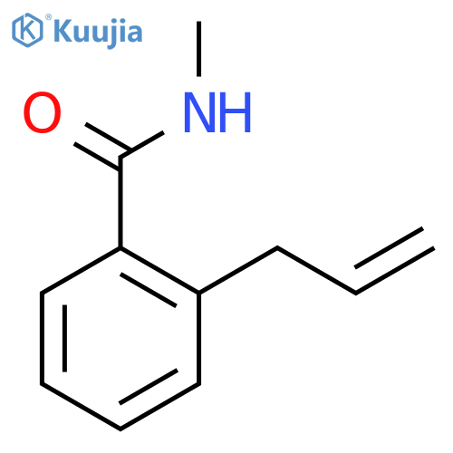 Benzamide, N-methyl-2-(2-propenyl)- structure